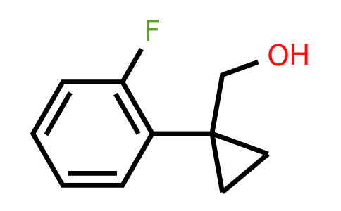 CAS 886366-22-9 | [1-(2-Fluoro-phenyl)-cyclopropyl]-methanol