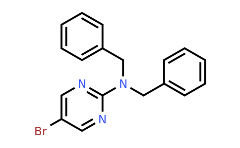 CAS 886366-28-5 | Dibenzyl-(5-bromo-pyrimidin-2-YL)-amine