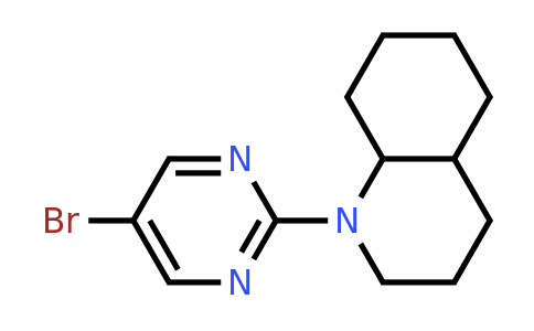 CAS 886366-34-3 | 1-(5-Bromo-pyrimidin-2-YL)-decahydro-quinoline