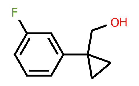 CAS 886366-36-5 | [1-(3-Fluoro-phenyl)-cyclopropyl]-methanol