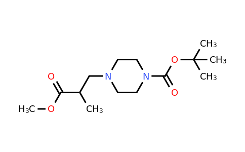 CAS 886366-38-7 | 2-Methyl-3-(4-BOC-piperazin-1-YL)-propionic acid methyl ester