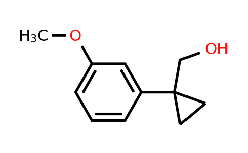 CAS 886366-39-8 | [1-(3-Methoxy-phenyl)-cyclopropyl]-methanol