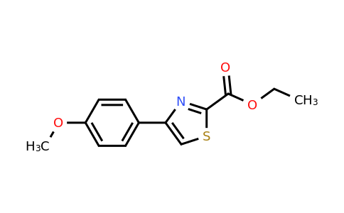 CAS 886366-42-3 | Ethyl 4-(4-methoxyphenyl)-1,3-thiazole-2-carboxylate