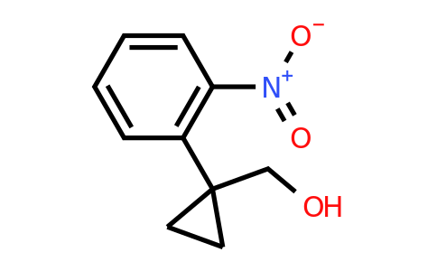 CAS 886366-47-8 | [1-(2-Nitro-phenyl)-cyclopropyl]-methanol