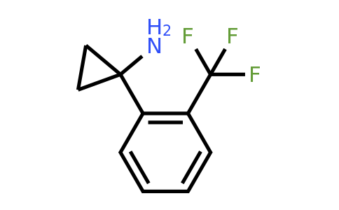 CAS 886366-53-6 | 1-(2-(Trifluoromethyl)phenyl)cyclopropanamine