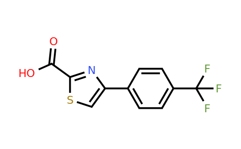 CAS 886366-98-9 | 2-Thiazolecarboxylic acid, 4-[4-(trifluoromethyl)phenyl]-