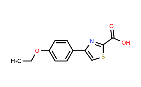 CAS 886367-02-8 | 4-(4-Ethoxy-phenyl)-thiazole-2-carboxylic acid
