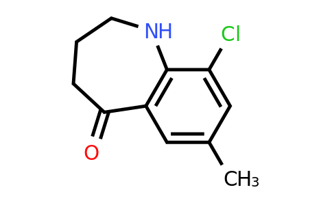 CAS 886367-04-0 | 9-Chloro-7-methyl-1,2,3,4-tetrahydro-benzo[B]azepin-5-one