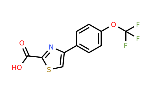 4-(4-Trifluoromethoxy-phenyl)-thiazole-2-carboxylic acid