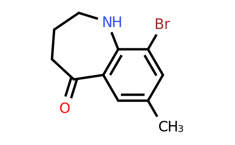 CAS 886367-07-3 | 9-Bromo-7-methyl-1,2,3,4-tetrahydro-benzo[B]azepin-5-one