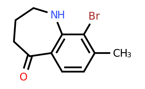 CAS 886367-10-8 | 9-Bromo-8-methyl-1,2,3,4-tetrahydro-benzo[B]azepin-5-one