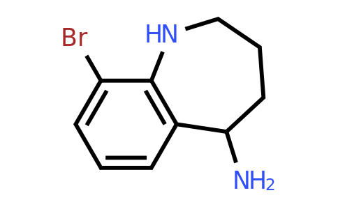 CAS 886367-32-4 | 9-Bromo-2,3,4,5-tetrahydro-1H-benzo[B]azepin-5-ylamine