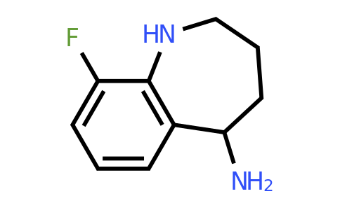 CAS 886367-34-6 | 9-Fluoro-2,3,4,5-tetrahydro-1H-benzo[B]azepin-5-ylamine