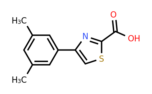 CAS 886367-35-7 | 4-(3,5-Dimethyl-phenyl)-thiazole-2-carboxylic acid