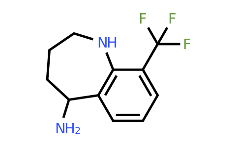 CAS 886367-40-4 | 9-Trifluoromethyl-2,3,4,5-tetrahydro-1H-benzo[B]azepin-5-ylamine