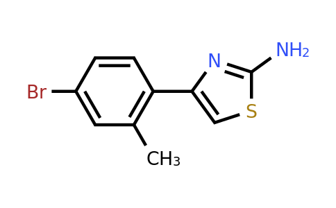 CAS 886367-43-7 | 4-(4-Bromo-2-methyl-phenyl)-thiazol-2-ylamine