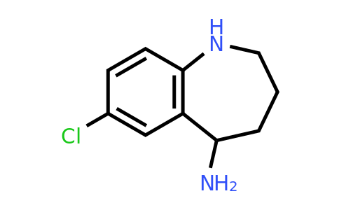 CAS 886367-46-0 | 7-Chloro-2,3,4,5-tetrahydro-1H-benzo[B]azepin-5-ylamine