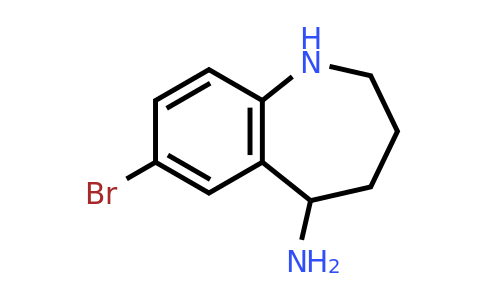 CAS 886367-48-2 | 7-Bromo-2,3,4,5-tetrahydro-1H-benzo[B]azepin-5-ylamine