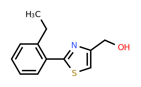 CAS 886367-55-1 | [2-(2-Ethyl-phenyl)-thiazol-4-YL]-methanol