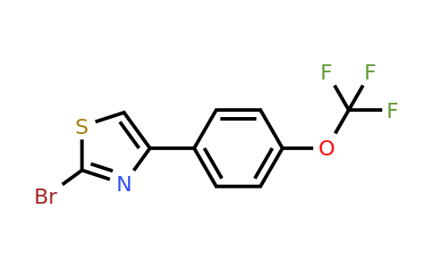 CAS 886367-57-3 | 2-Bromo-4-(4-trifluoromethoxy-phenyl)-thiazole
