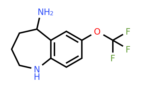 CAS 886367-58-4 | 7-Trifluoromethoxy-2,3,4,5-tetrahydro-1H-benzo[B]azepin-5-ylamine