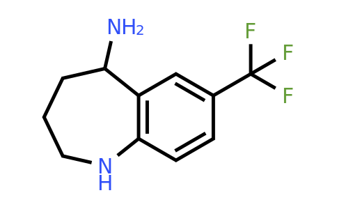 CAS 886367-60-8 | 7-Trifluoromethyl-2,3,4,5-tetrahydro-1H-benzo[B]azepin-5-ylamine