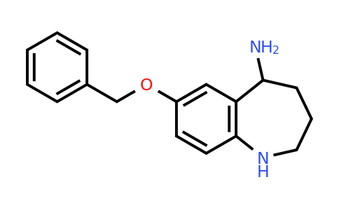 CAS 886367-62-0 | 7-Benzyloxy-2,3,4,5-tetrahydro-1H-benzo[B]azepin-5-ylamine
