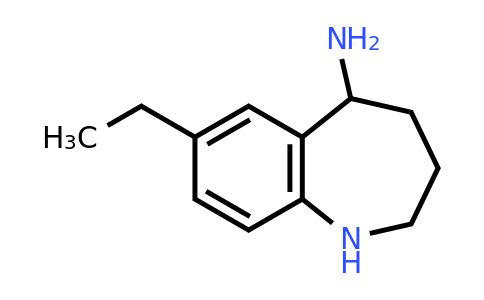 CAS 886367-65-3 | 7-Ethyl-2,3,4,5-tetrahydro-1H-benzo[B]azepin-5-ylamine