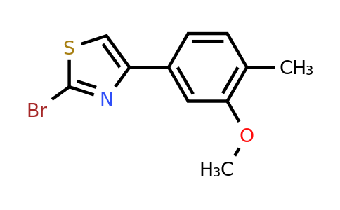 CAS 886367-67-5 | 2-Bromo-4-(3-methoxy-4-methyl-phenyl)-thiazole