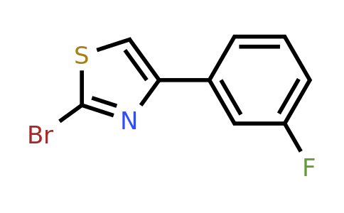 2-Bromo-4-(3-fluoro-phenyl)-thiazole