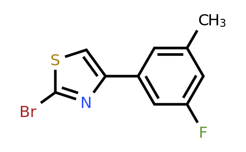 CAS 886367-91-5 | 2-Bromo-4-(3-fluoro-5-methyl-phenyl)-thiazole