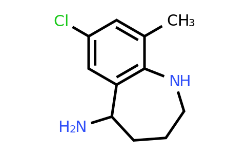 CAS 886367-93-7 | 7-Chloro-9-methyl-2,3,4,5-tetrahydro-1H-benzo[B]azepin-5-ylamine