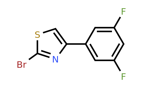 CAS 886367-95-9 | 2-Bromo-4-(3,5-difluorophenyl)thiazole