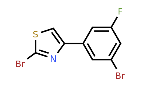 CAS 886367-98-2 | 2-Bromo-4-(3-bromo-5-fluoro-phenyl)-thiazole