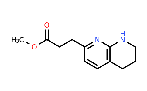 CAS 886367-99-3 | 3-(5,6,7,8-Tetrahydro-[1,8]naphthyridin-2-YL)-propionic acid methyl ester