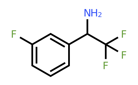CAS 886368-11-2 | 2,2,2-Trifluoro-1-(3-fluorophenyl)ethylamine