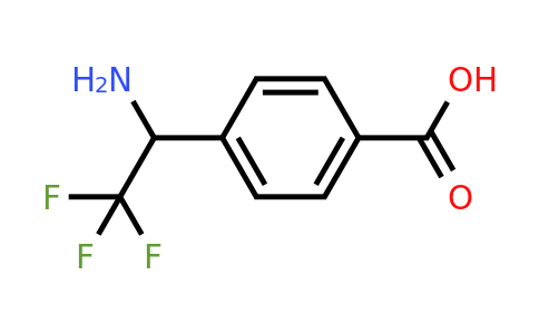 CAS 886368-22-5 | 4-(1-Amino-2,2,2-trifluoro-ethyl)-benzoic acid