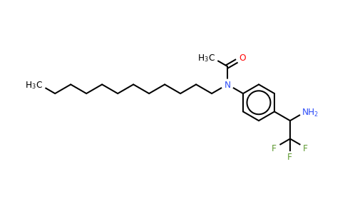 CAS 886368-39-4 | N-[4-(1-amino-2,2,2-trifluoro-ethyl)-phenyl]-N-dodecyl-acetamide