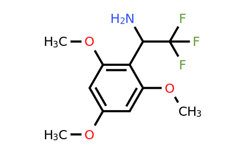 CAS 886368-47-4 | 2,2,2-Trifluoro-1-(2,4,6-trimethoxy-phenyl)-ethylamine
