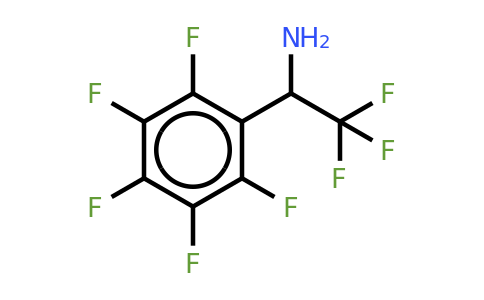 CAS 886368-54-3 | 2,2,2-Trifluoro-1-pentafluorophenyl-ethylamine
