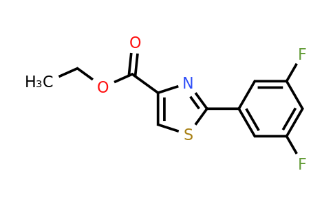 CAS 886368-57-6 | 2-(3,5-Difluoro-phenyl)-thiazole-4-carboxylic acid ethyl ester