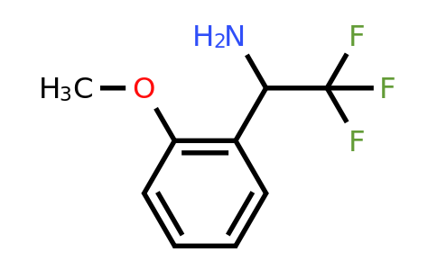 CAS 886368-62-3 | 2,2,2-Trifluoro-1-(2-methoxyphenyl)ethylamine