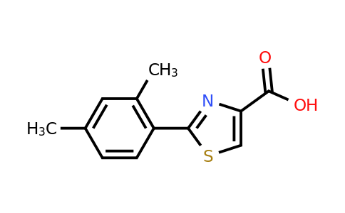 CAS 886368-73-6 | 2-(2,4-Dimethylphenyl)-1,3-thiazole-4-carboxylic acid