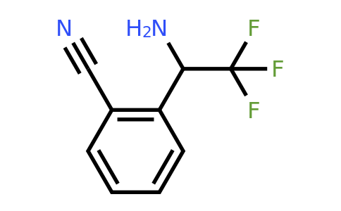 CAS 886368-74-7 | 2-(1-Amino-2,2,2-trifluoro-ethyl)-benzonitrile