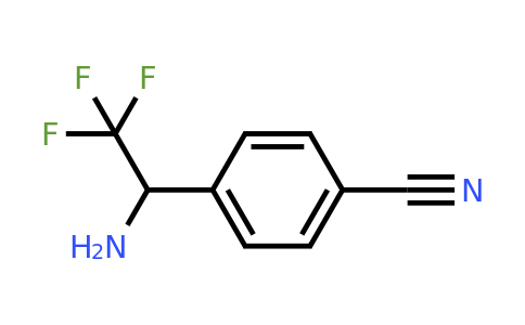 CAS 886368-86-1 | 4-(1-Amino-2,2,2-trifluoro-ethyl)-benzonitrile