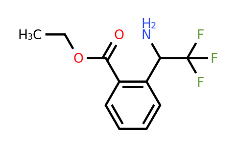 CAS 886368-95-2 | 2-(1-Amino-2,2,2-trifluoro-ethyl)-benzoic acid ethyl ester
