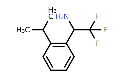 CAS 886369-11-5 | 2,2,2-Trifluoro-1-(2-isopropyl-phenyl)-ethylamine