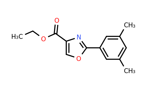 CAS 886369-19-3 | 2-(3,5-Dimethyl-phenyl)-oxazole-4-carboxylic acid ethyl ester