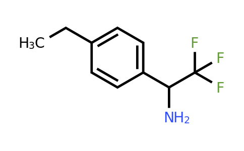 CAS 886369-25-1 | 1-(4-Ethylphenyl)-2,2,2-trifluoroethylamine