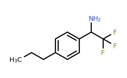 CAS 886369-29-5 | 2,2,2-Trifluoro-1-(4-propyl-phenyl)-ethylamine